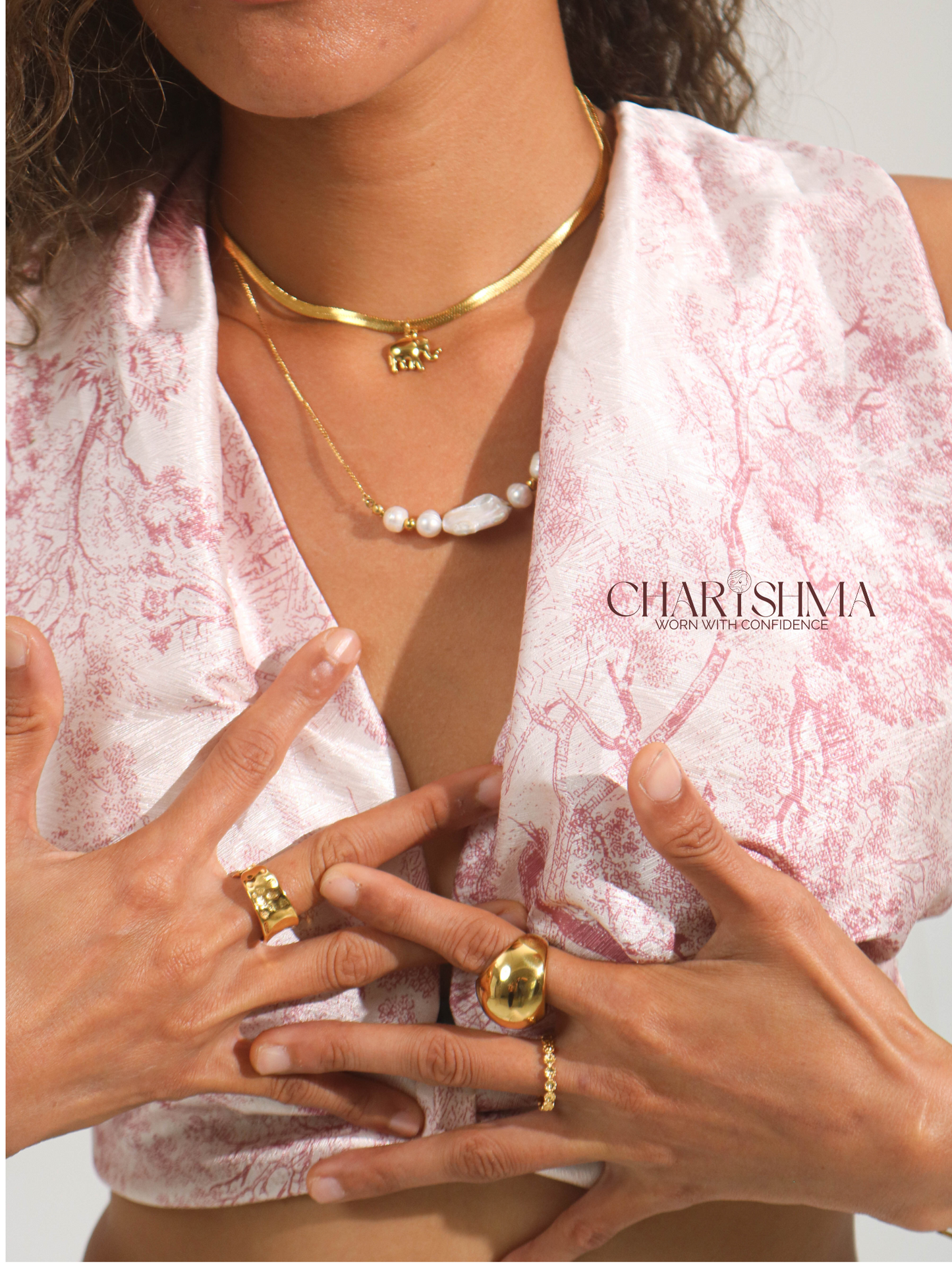 Ganapati Rosa Necklace