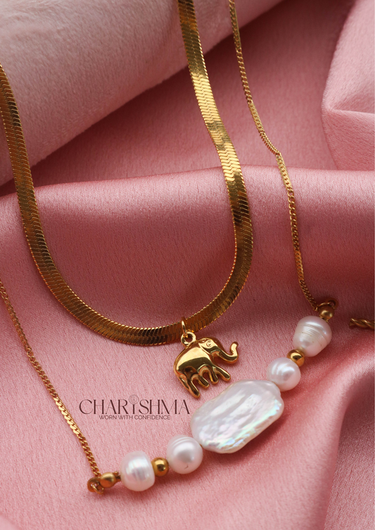 Ganapati Rosa Necklace